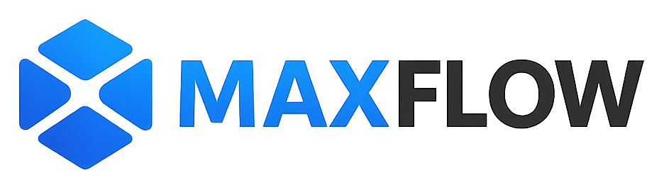 Logo MaxFlow - sistema de gestão online